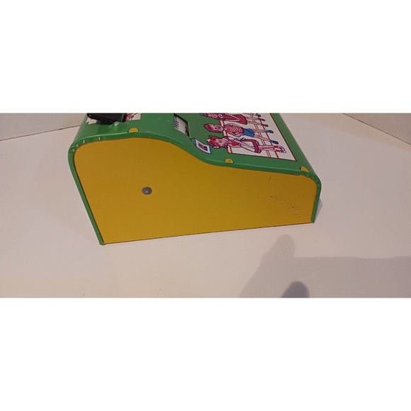 Vintage Tin Toy "See And Spell" by Wolverine Green & Yellow - Picture 7 of 8